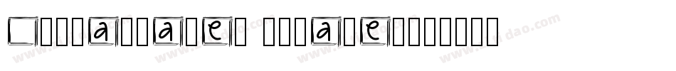 AlphaShapes squares字体转换